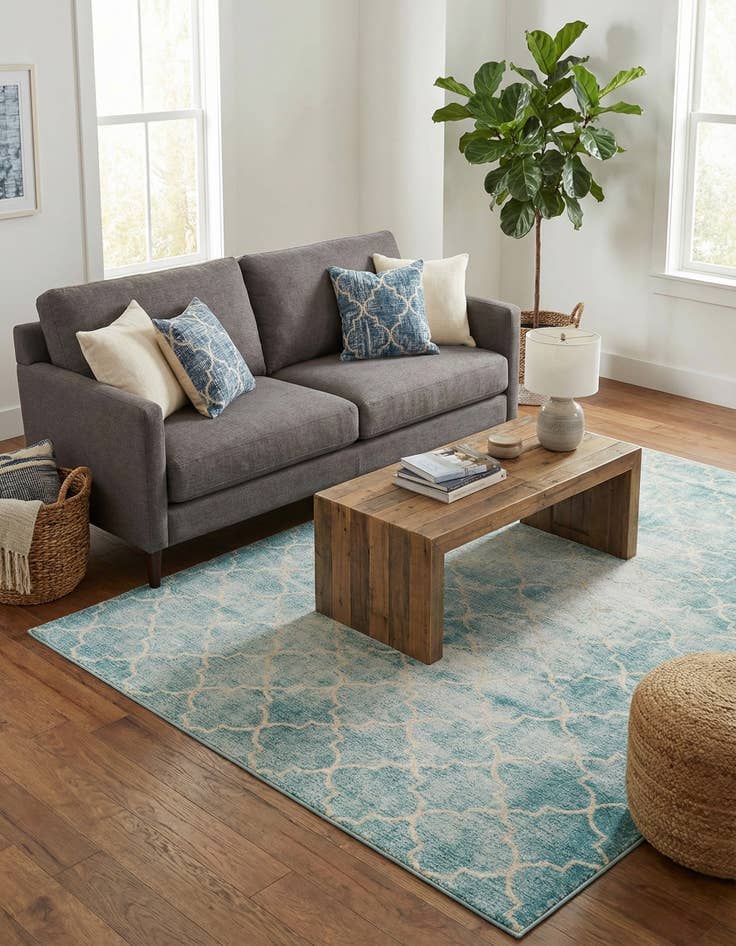 Detail image of Jill Zarin 5' 3 x 8' Uptown Lincoln Center Rug