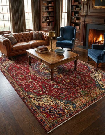 5' 2 x 7' 8 Tabriz Rug