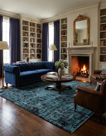 9' 9 x 12' 2 Vintage Royal Wool Rug