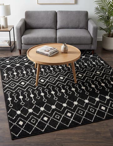 6' x 6' Moroccan Trellis Square Rug