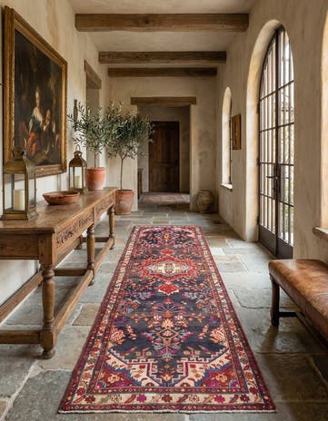 3' 7 x 11' 3 Hamedan Runner Rug