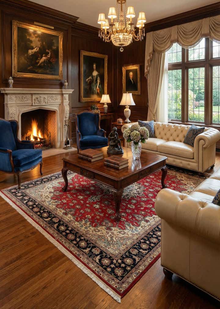 6' 7 x 10' Tabriz Rug