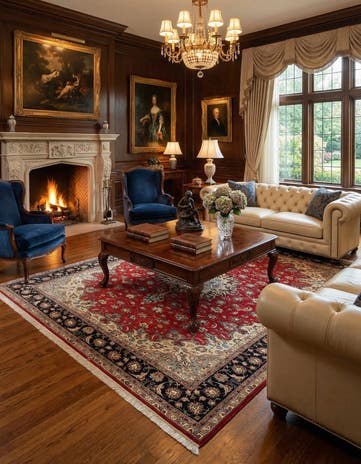 6' 7 x 10' Tabriz Rug