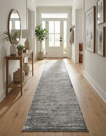 Gray Finsbury Runner Rug