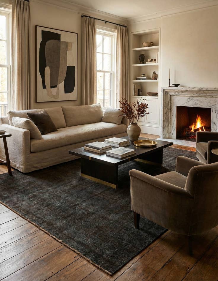 Detail image of 9' 10 x 12' 10  Hand Knotted Ultra Vintage Persian Wool Rug