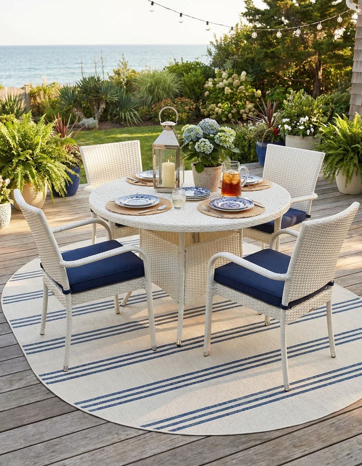 7' 10 x 10' Easy-Clean Jill Zarin Anguilla Ind...