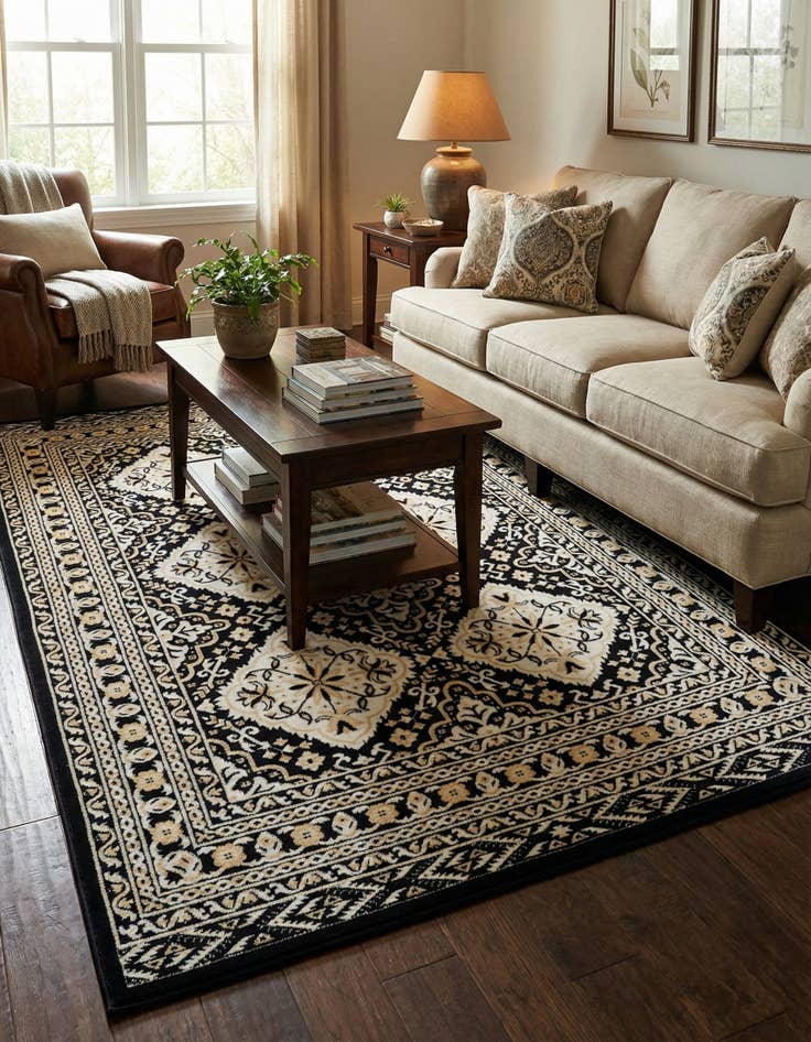 Detail image of 5' 2 x 7' 8 Nain Rug