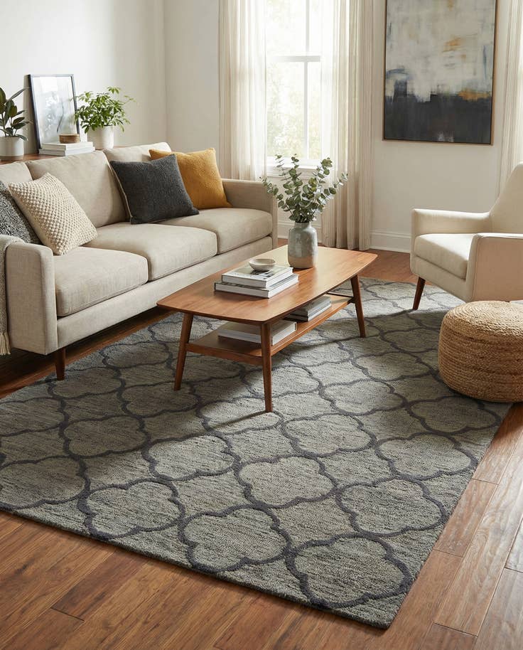 Detail image of 5' 1 x 8' Luna Rug