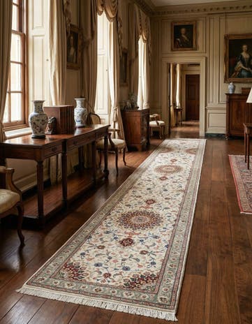 2' 7 x 19' 4 Hand Knotted Tabriz Persian Runner Rug