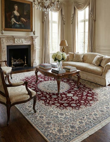 6' 9 x 8' 5 Nain Rug