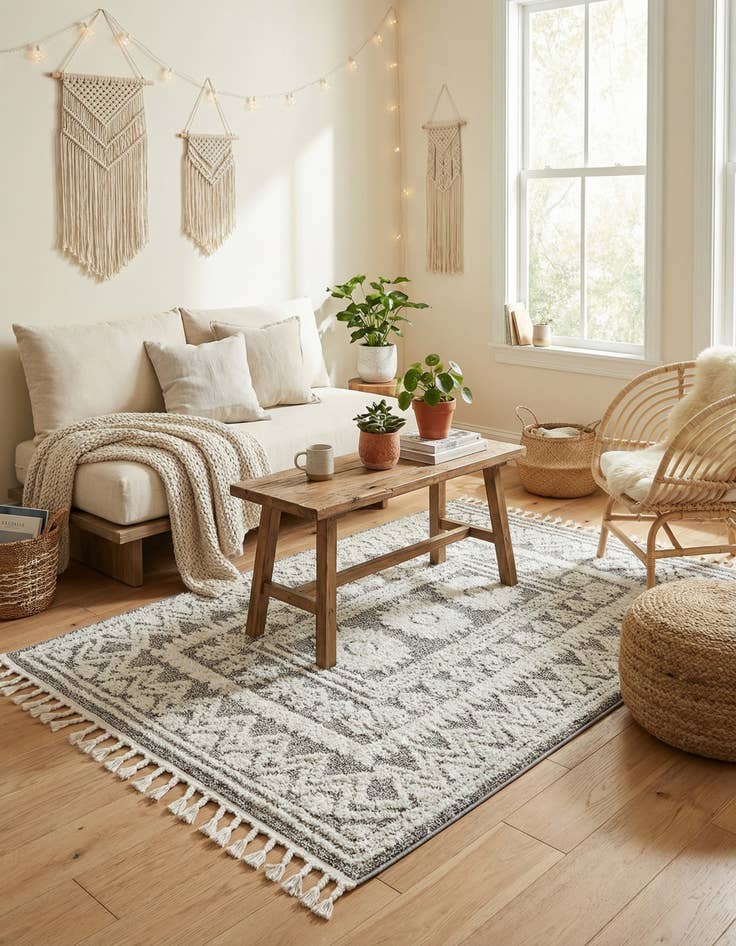 Detail image of 4' x 6' Boho Rug