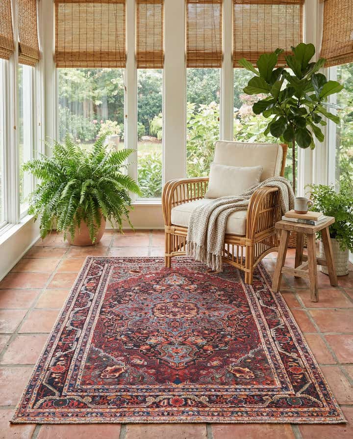 3' 6 x 5' 6 Washable Timeless Rug