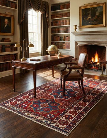 4' x 6' 9 Shirvan Rug