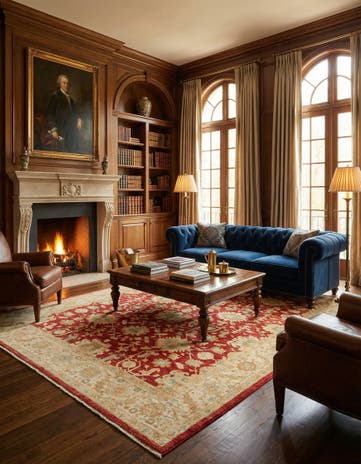 8' 2 x 11' 5 Kaizar Wool Rug