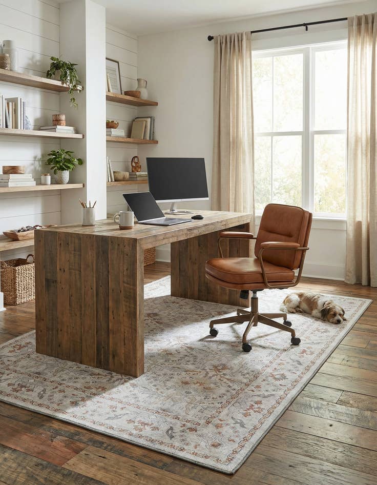 Detail image of 6' 1 x 9' Timeless Rug