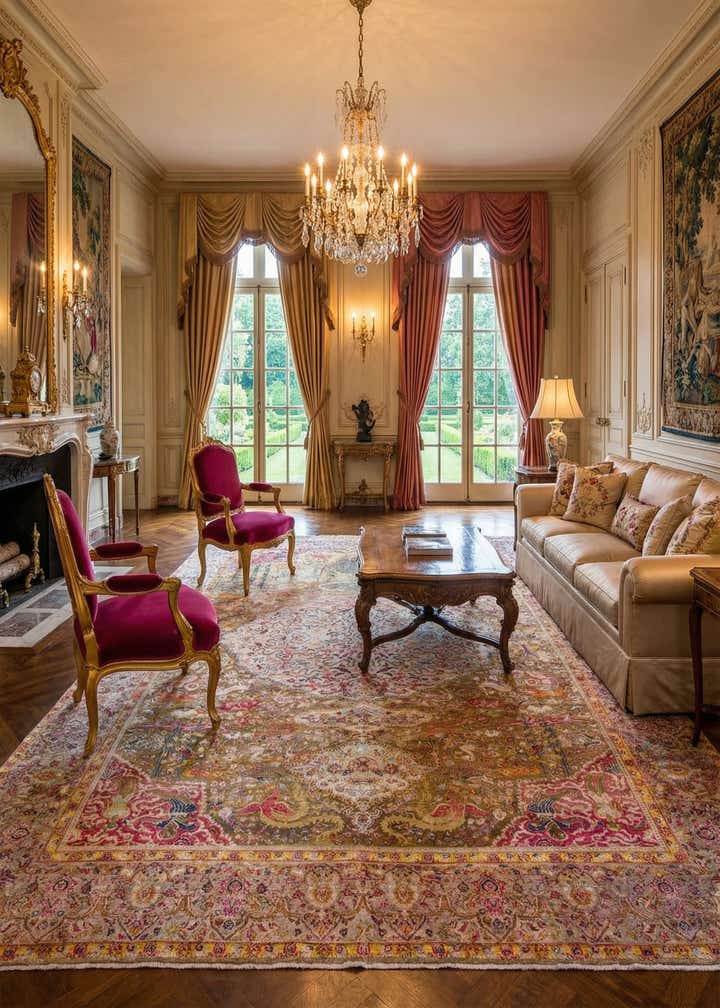 10' 1 x 13' Hand Knotted Kundan Rug