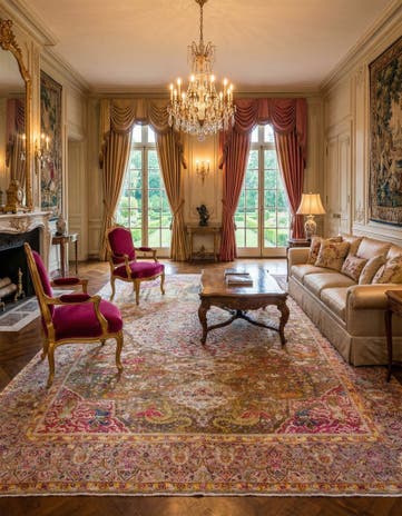 10' 1 x 13' Hand Knotted Kundan Rug