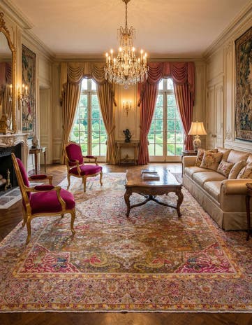 10' 1 x 13' Hand Knotted Kundan Rug