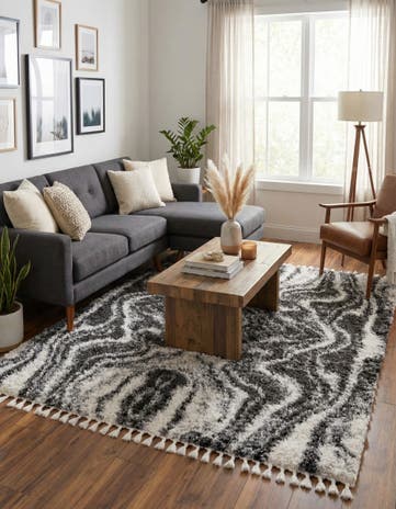 7' 10 x 10' Athena Shag Rug