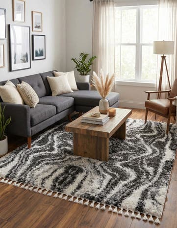 7' 10 x 10' Athena Shag Rug