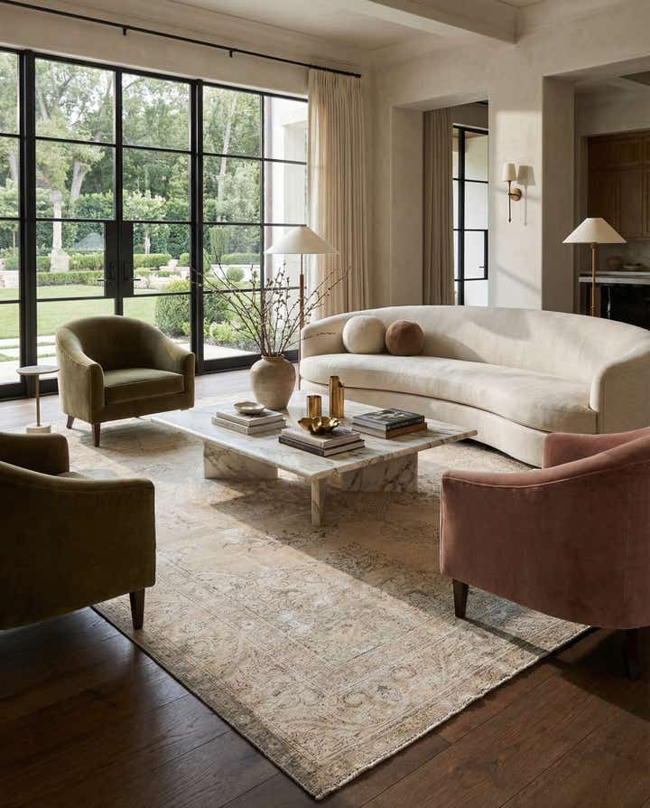 9' 6 x 12' 8 Hand Knotted Ultra Vintage Persian Wool Rug