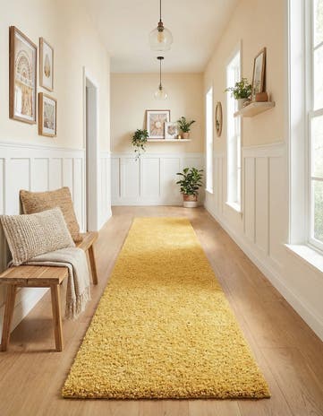 2' 7 x 20' Zermatt Shag Runner Rug