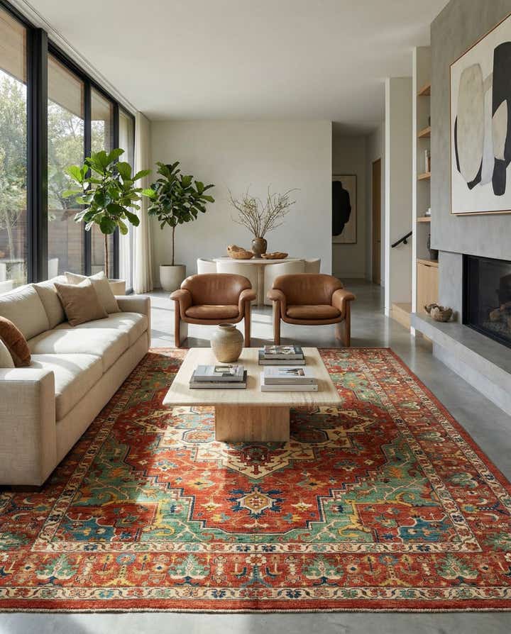 10' 1 x 13' 3 Sara Wool Rug