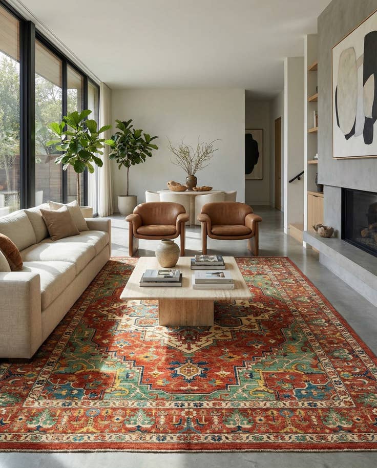Detail image of 10' 1 x 13' 3 Sara Wool Rug