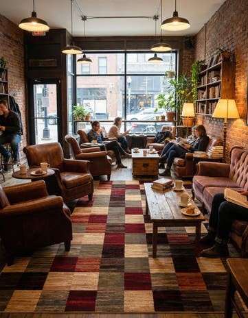 9' x 12' Cafe Rug