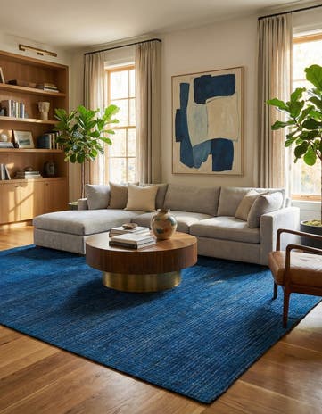 8' 8 x 11' 7 Hand Knotted Darya Wool Rug