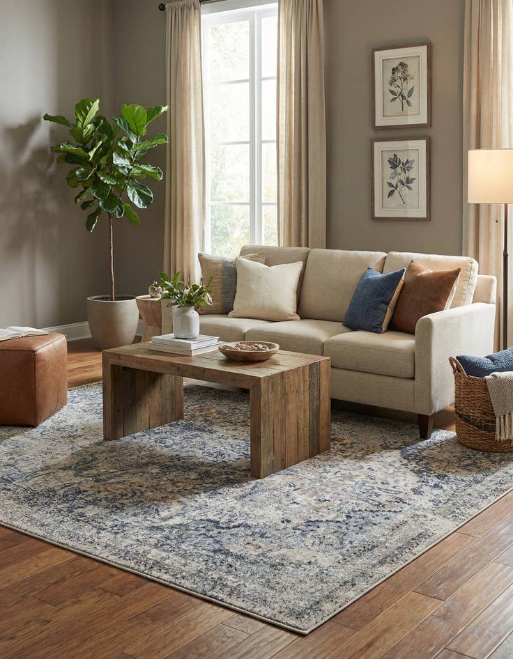 Detail image of 5' x 7' 7 Villa Rug