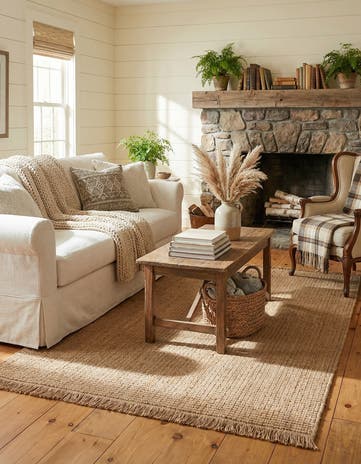 Natural Cottage Farm Rug