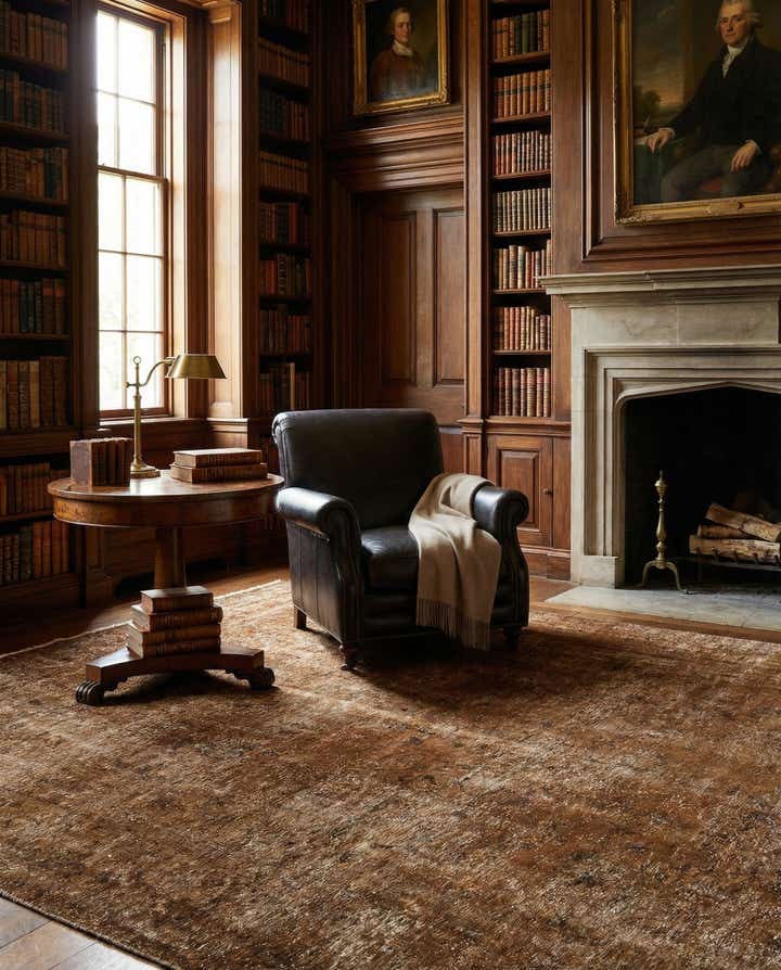 9' 10 x 11' 6 Vintage Royal Square Rug