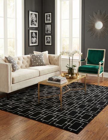 6' x 9' Marilyn Monroe™ Glam Deco Rug