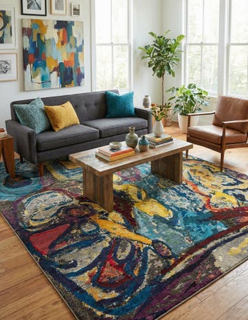 9' x 12' Washable Haerfest Rug