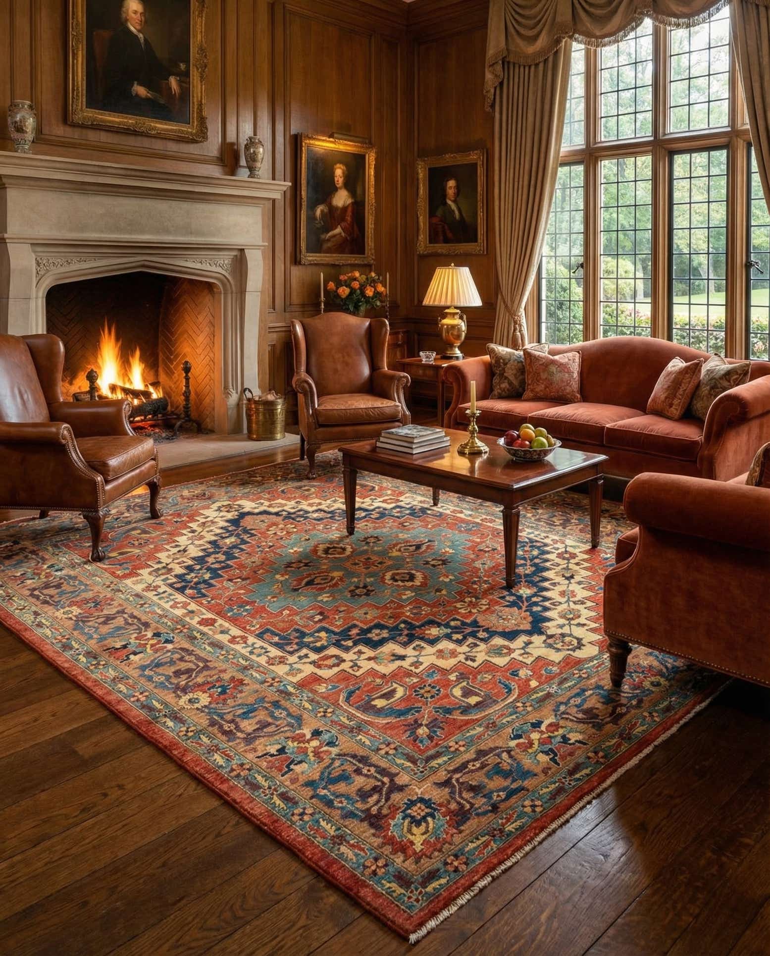 8' 6 x 10' 10 Sara Wool Rug
