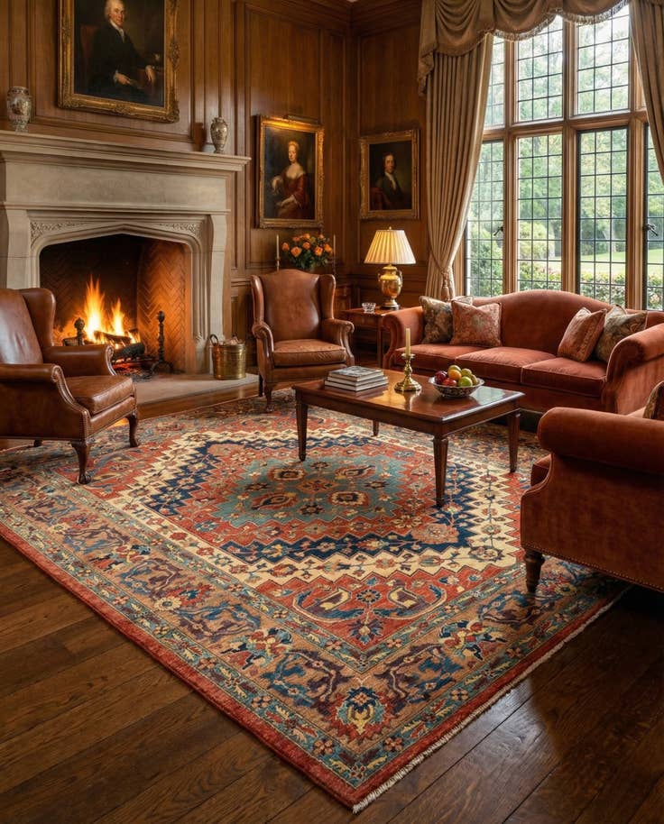 Detail image of 8' 6 x 10' 10 Sara Wool Rug