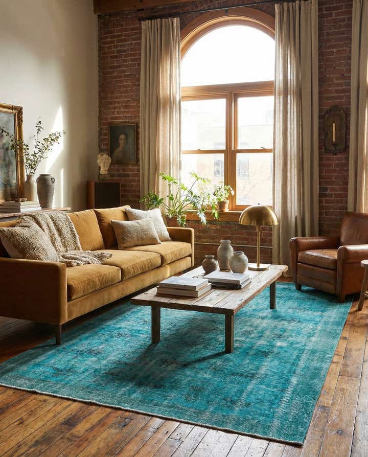 4' 7 x 7' 11 Ultra Vintage Wool Rug