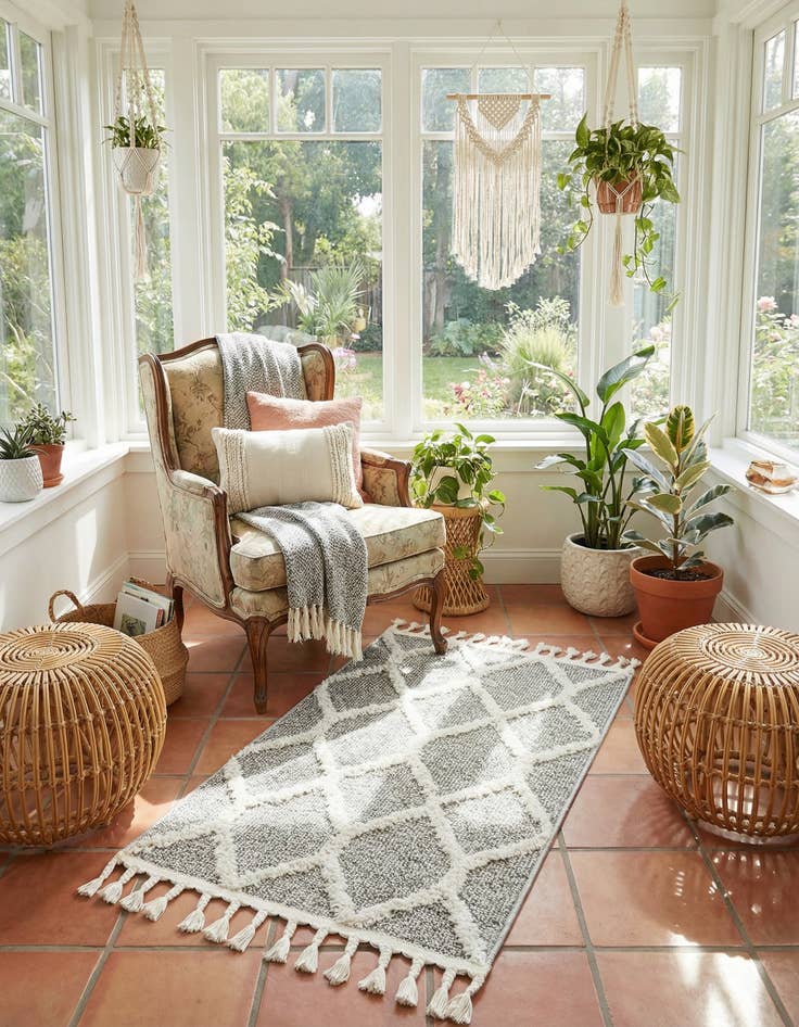 Detail image of  2' x 3' Boho Rug