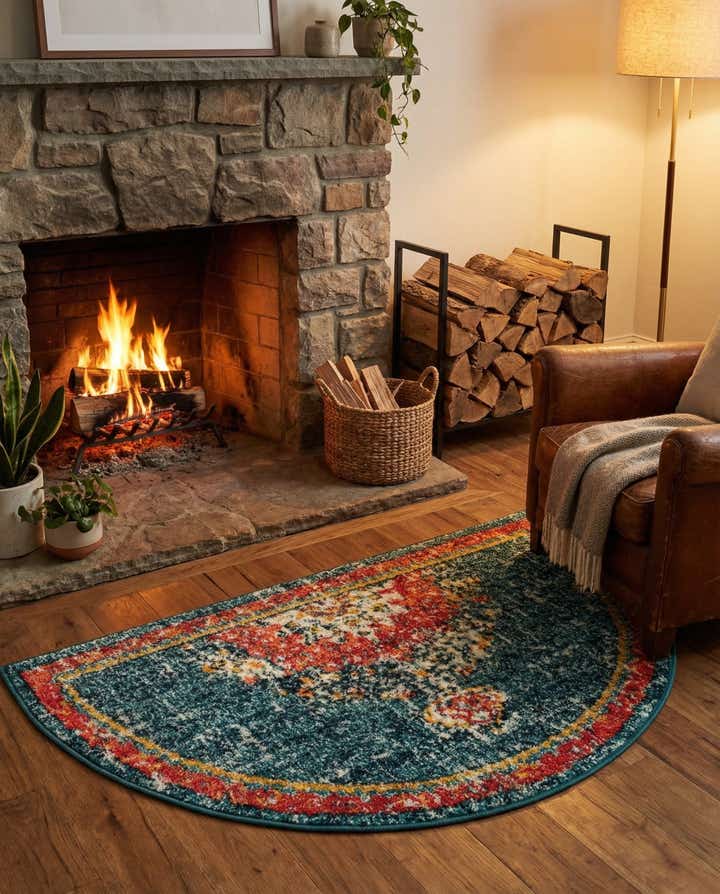 2' 2 x 3' 7 Madeline Hearth Rug