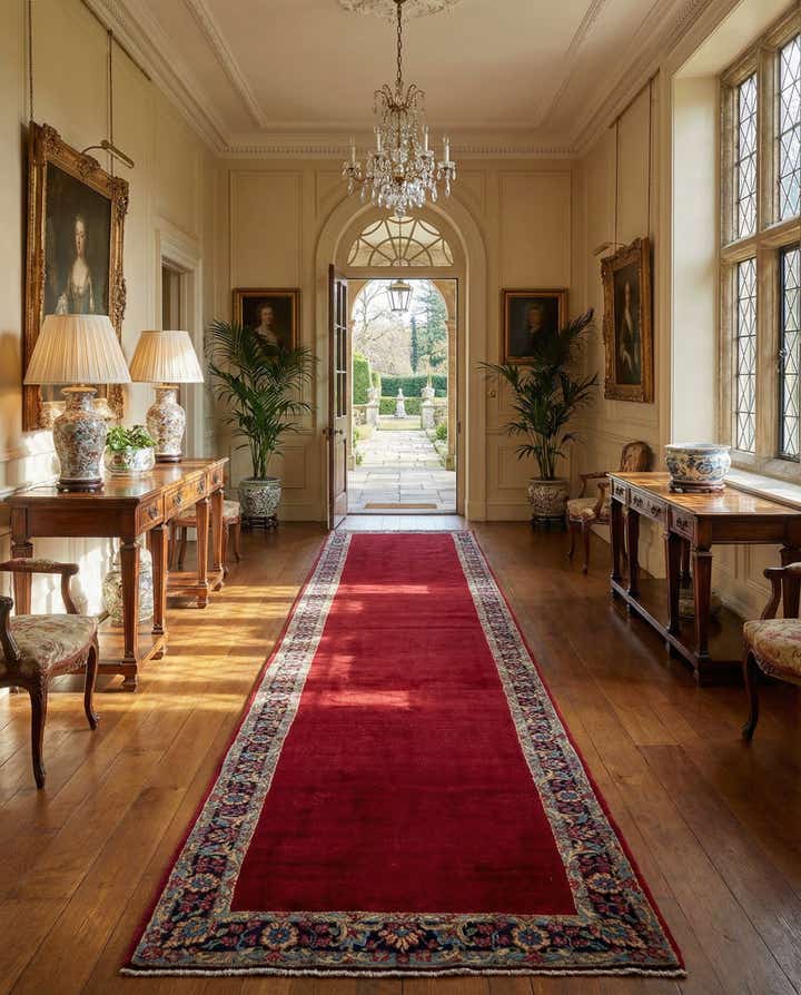 3' x 16' 1 Kerman Runner Rug