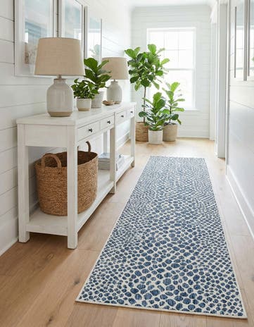 2' x 8' Easy-Clean Jill Zarin Cape Town Indoor / Outdoor Runner Rug