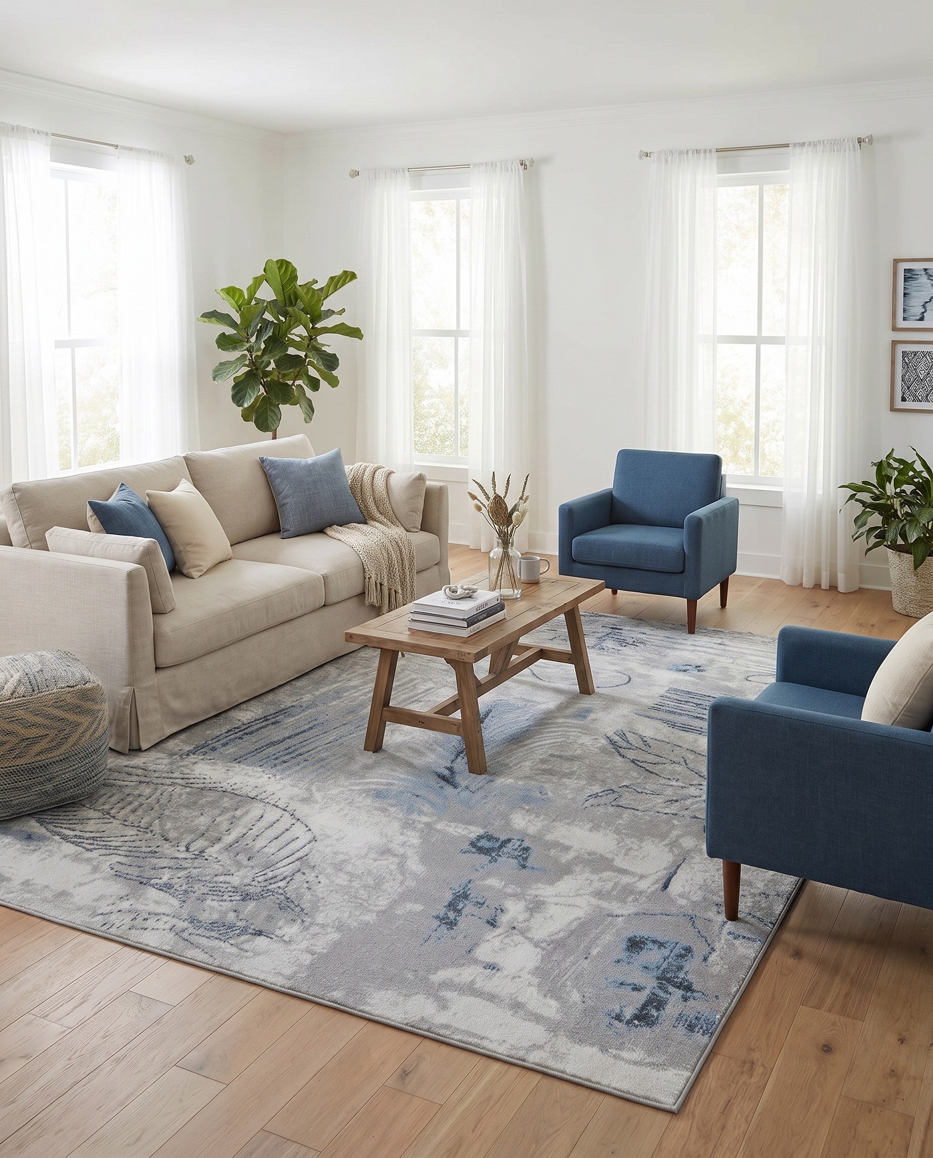 9' x 12' Kamala Washable Rug