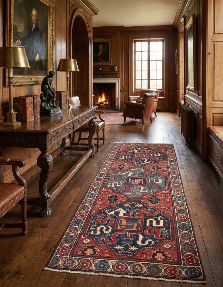 Detail image of  3' 10 x 9' Wischpagork Rug