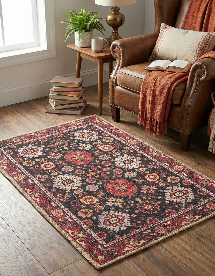 2' x 3' 1 Washable Timeless Rug