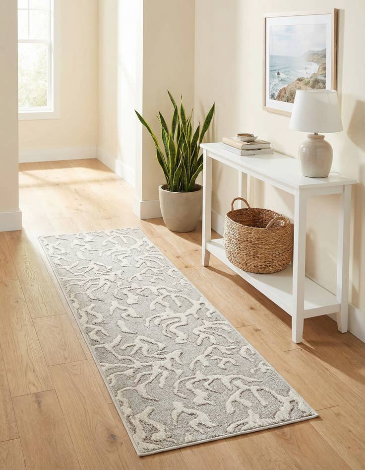 Detail image of 2' x 6' Easy-Clean Sabrina Soto Indoor / Outdoor Runner Rug