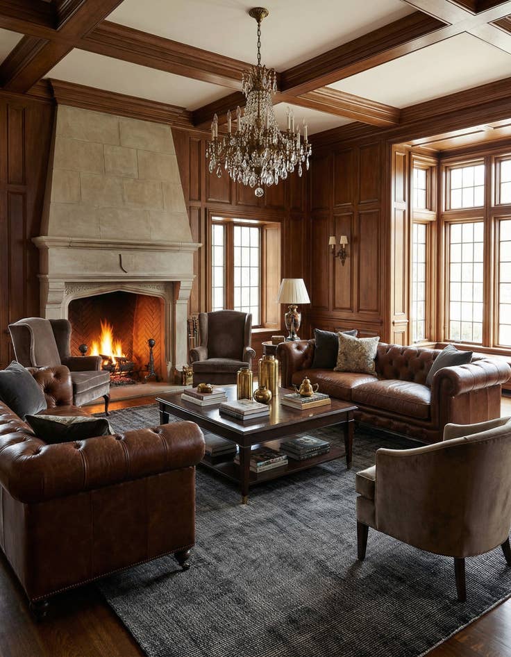 Detail image of  10' x 13' 1  Hand Woven Jill Zarin English Manor Farmhouse Wool Rug