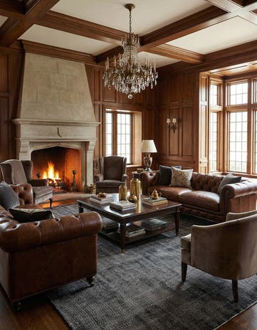 10' x 13' 1 Hand Woven Jill Zarin English Manor Farmhouse Wool Rug