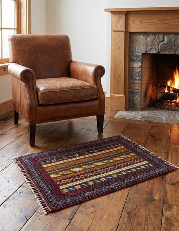 2' 2 x 2' 11 Hand Knotted Kazak Rug