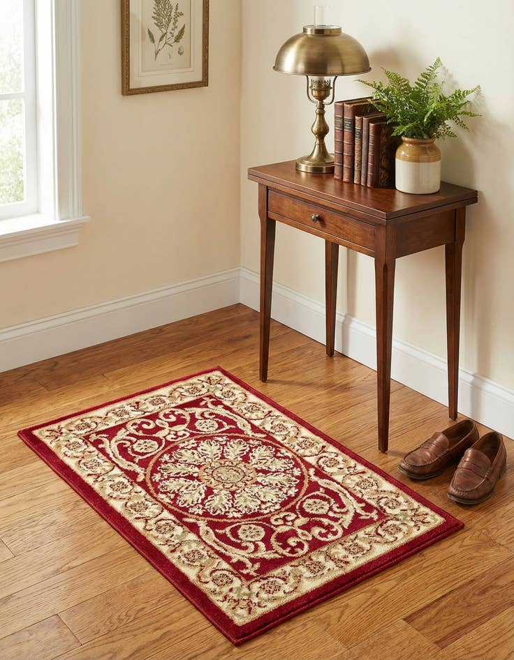 Detail image of 2' x 3' Classic Aubusson Rug